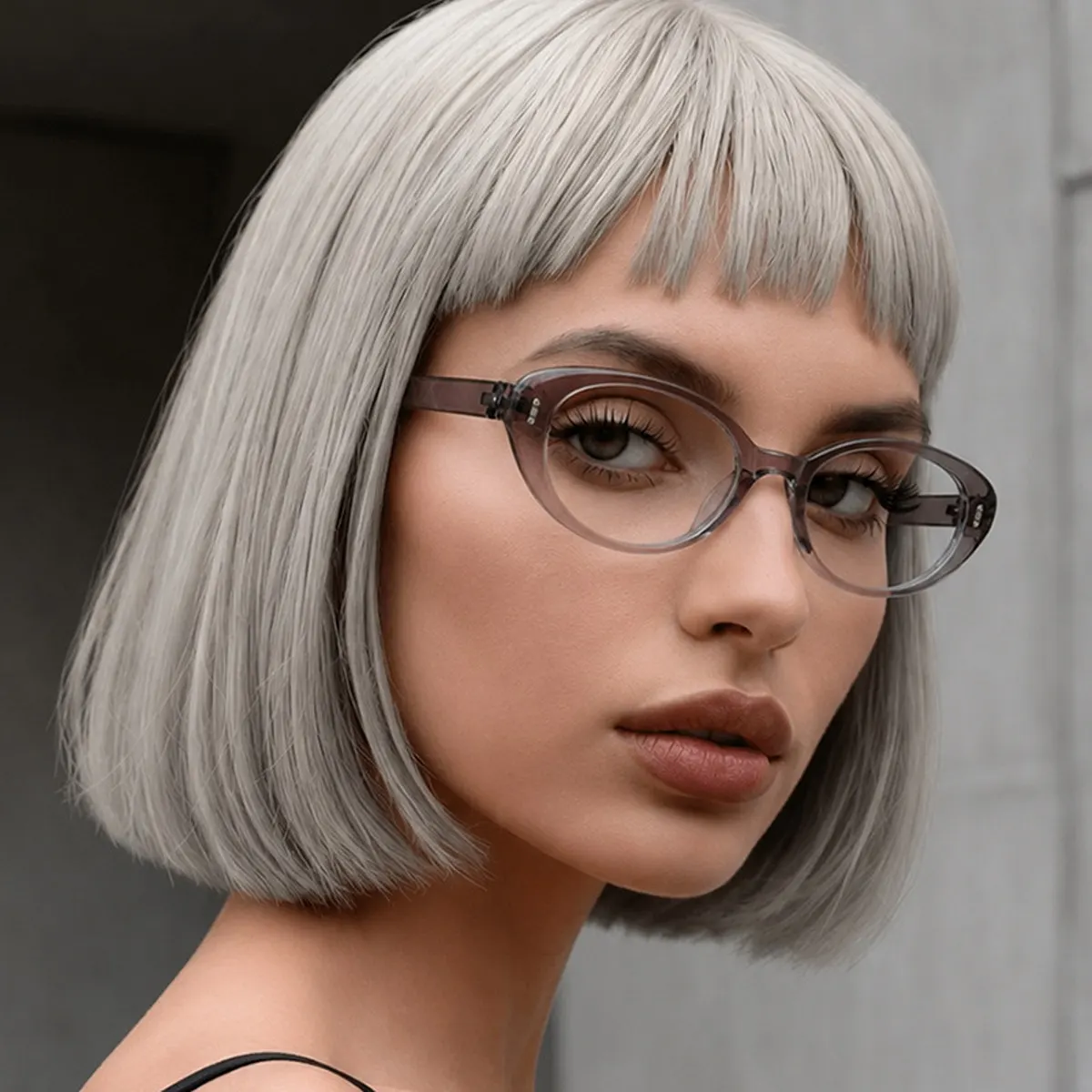 Oval Frame Sunglasses - Style C