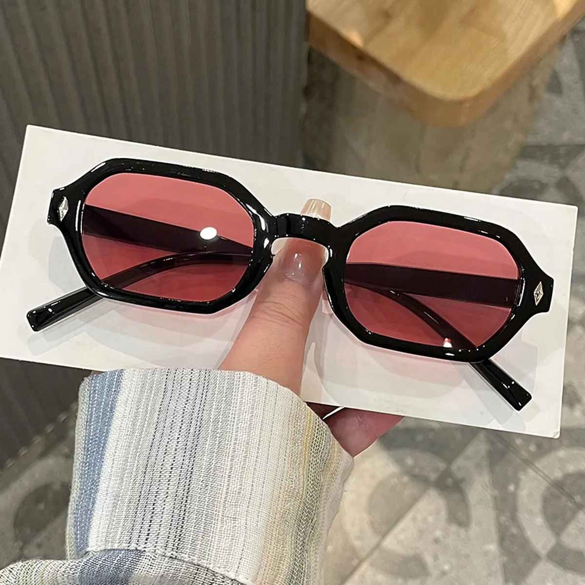 UV Protection Tinted Lenses Sunglasses - Style B