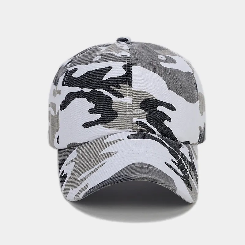 Camouflage Baseball Cap - Light Blue