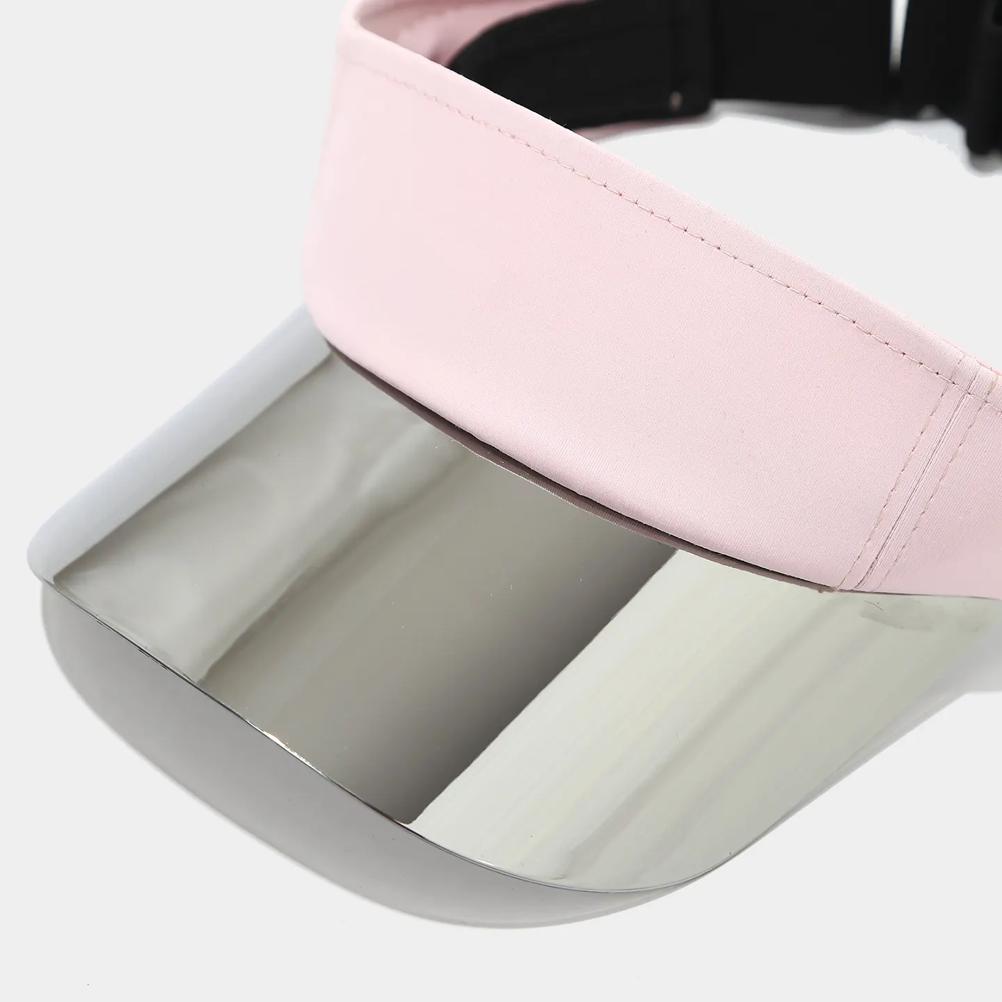 UV Protection Hat with Adjustable Strap - Light Pink
