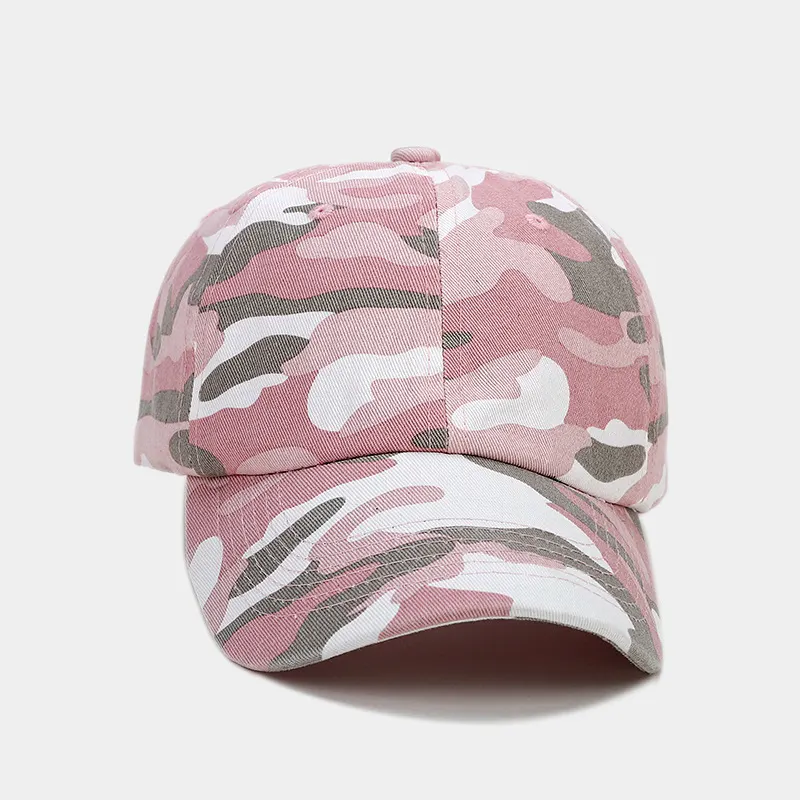 Camouflage Baseball Cap - Blush Pink