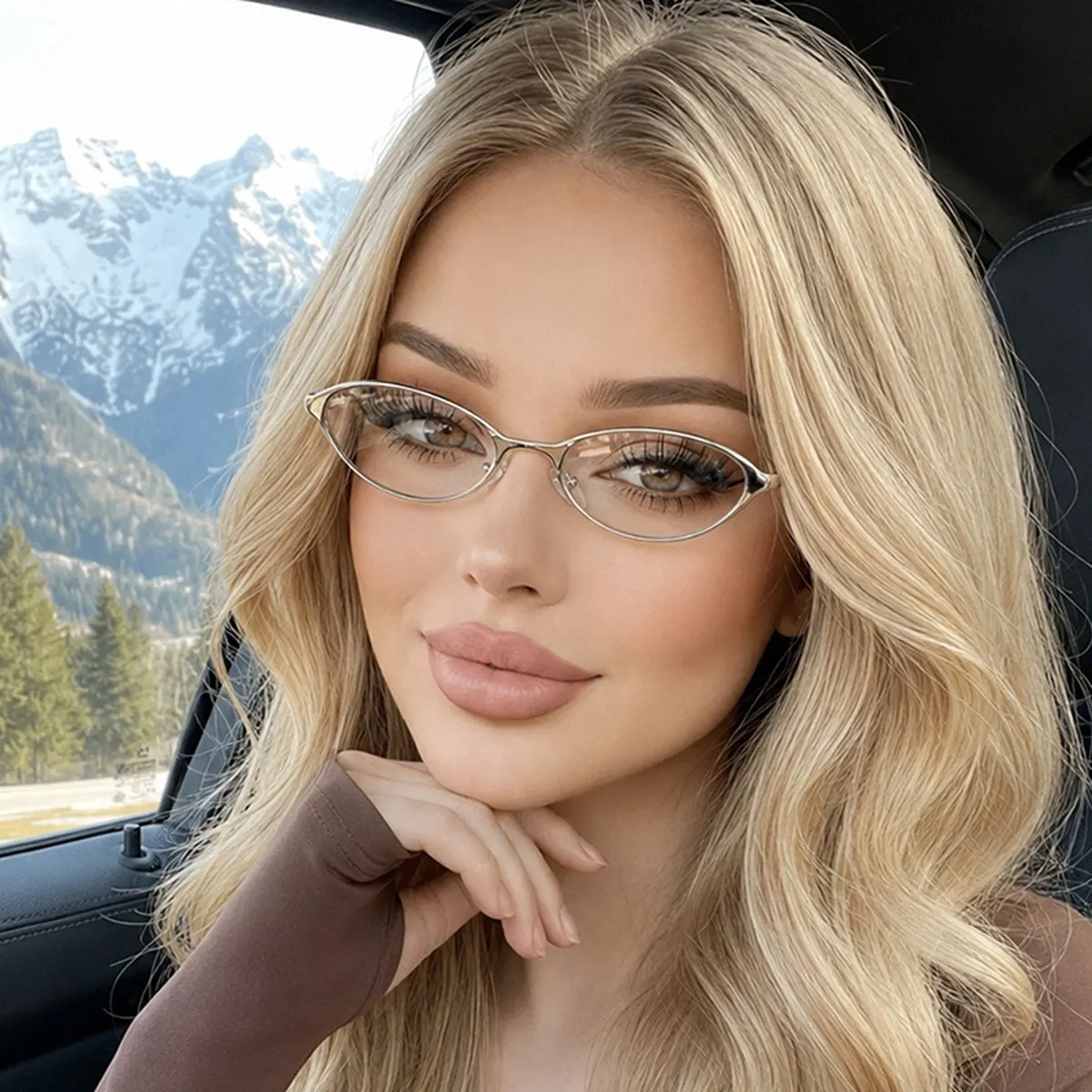 UV Protection Sunglasses - Transparent