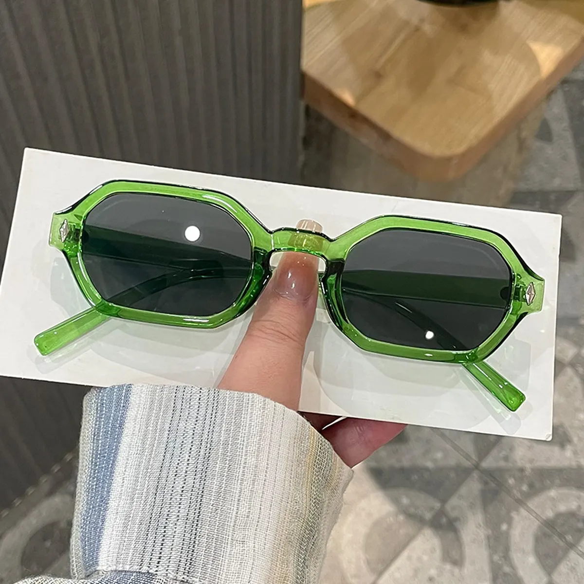 UV Protection Tinted Lenses Sunglasses - Style D