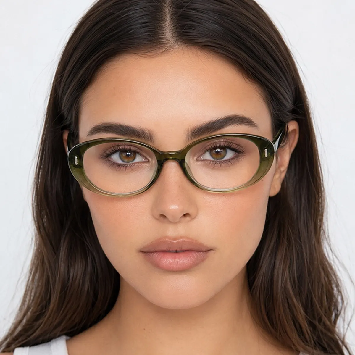 Oval Frame Sunglasses - Style B